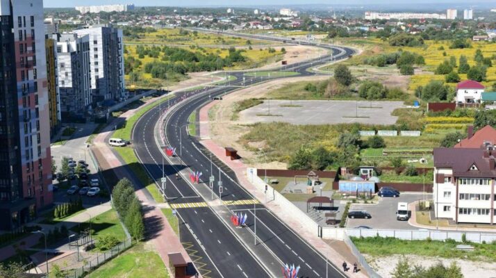 В Брянске открыта новая дорога по улице Ильи Иванова