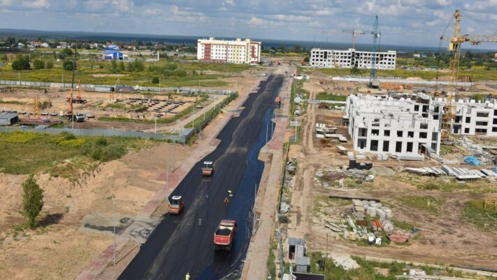 В Брянской области высокие темпы жилищного строительства