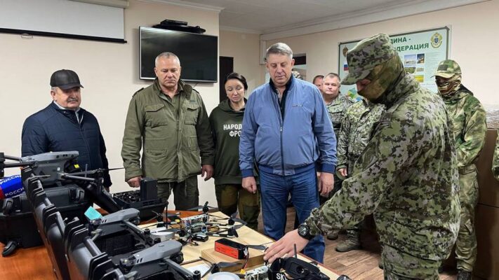 Губернатор Брянщины передал пограничникам новое оборудование