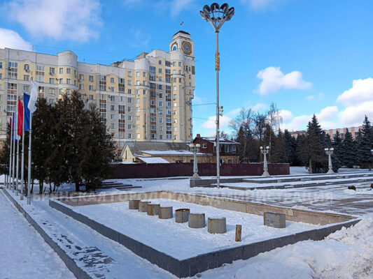 В Брянске анонсировали ремонт фонтанов на площади Партизан