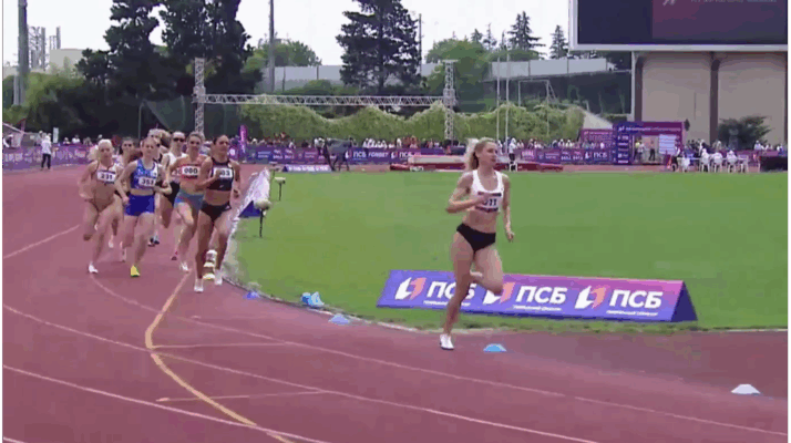 Брянская легкоатлетка Мария Прохорец взяла золото на чемпионате России