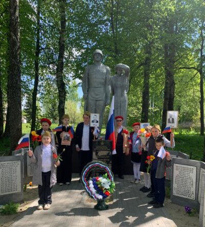 Норинские школьники приняли участие в акции «Бессмертный полк:Герои рядом с нами»