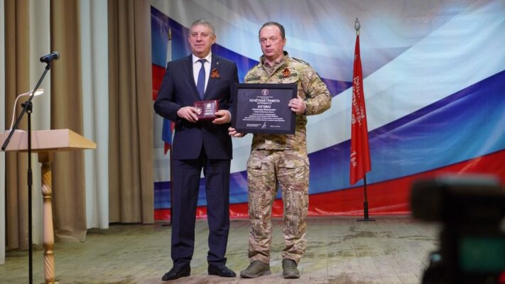 Бойцы «БАРС-Брянск» получили заслуженные поощрения и знаки отличия