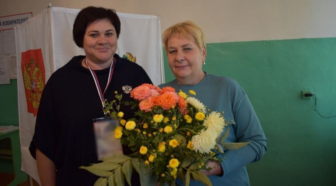 Светлана Котова из д. Комягино пришла на выборы в юбилей