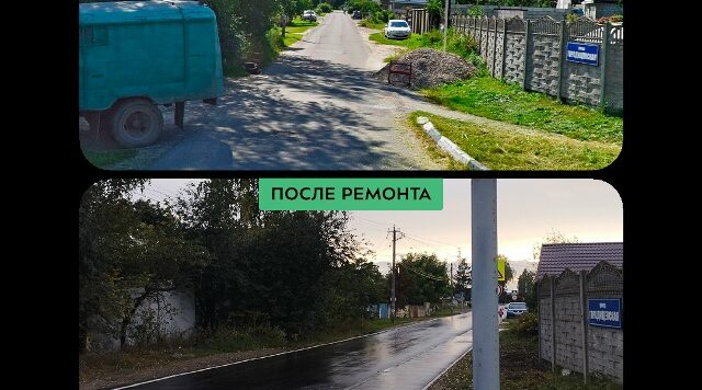 На Брянщине по нацпроекту отремонтировали дорогу по улице Городищенской