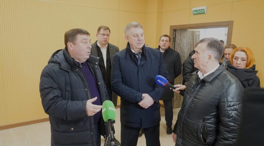 Александр Богомаз и Пётр Глыбочко посетили брянский филиал Сеченовского университета