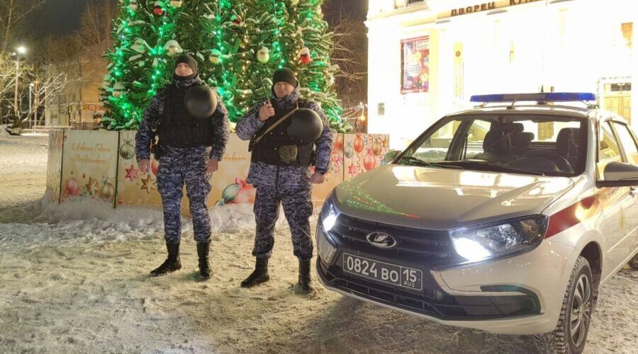 Брянские росгвардейцы обеспечили спокойную встречу Нового года