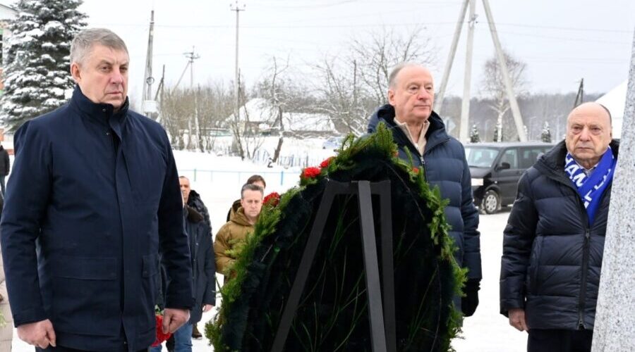 Журиничи на Брянщине посетил с рабочей поездкой помощник Президента РФ Николай Патрушев