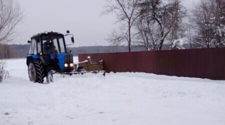 В Жирятинском районе дорожная служба работает в круглосуточном режиме