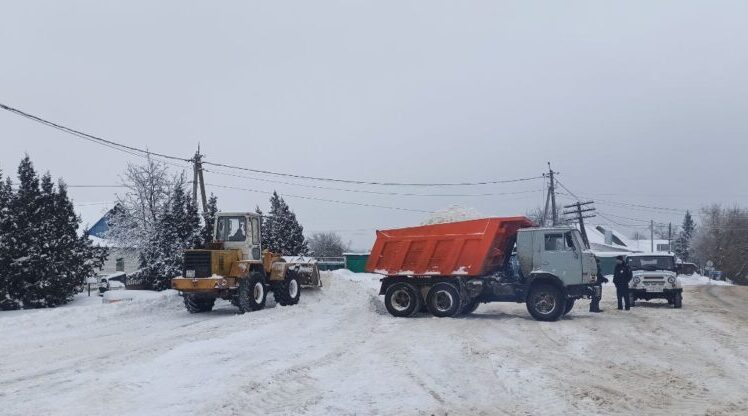 Уборка снега в Жирятинском районе дала свои результаты