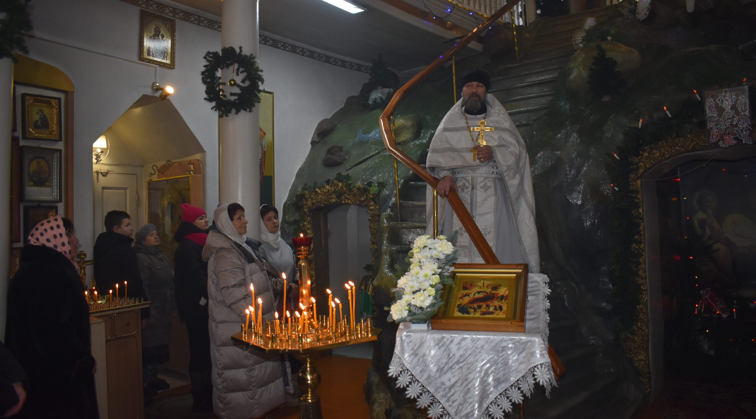 Жители Жирятинского района отметили Рождество Христово