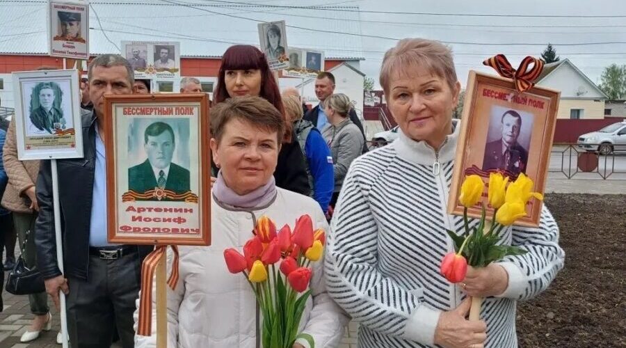 В селе Жирятино прошёл митинг к 81-й годовщине Великой Победы