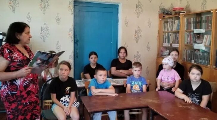 В Горицкой сельской библиотеке Жирятинского района состоялся час мужества