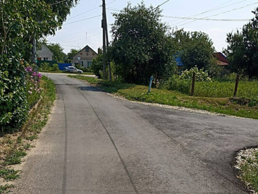 В Стародубе завершили капремонт дороги по улице Островского