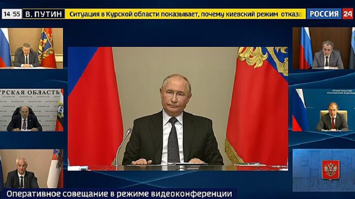Брянский губернатор доложил Владимиру Путину о ситуации в Брянской области