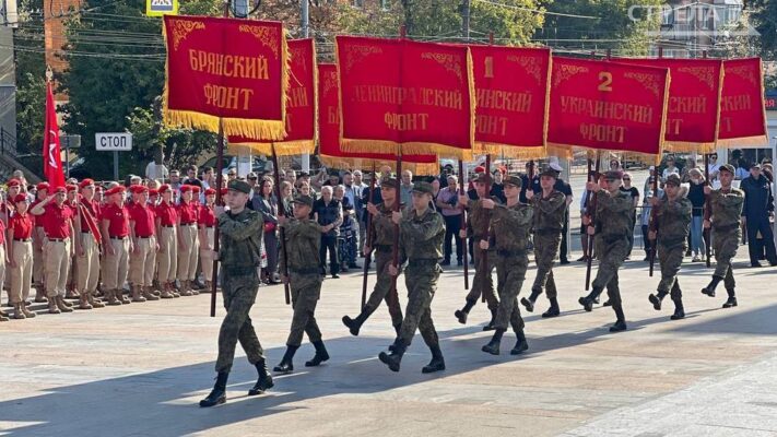 В Брянске прошёл митинг к 81-ой годовщине освобождения от немецко-фашистских захватчиков