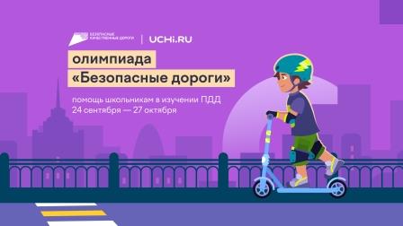 Брянских школьников приглашают к участию в онлайн-олимпиаде «Безопасные дороги»