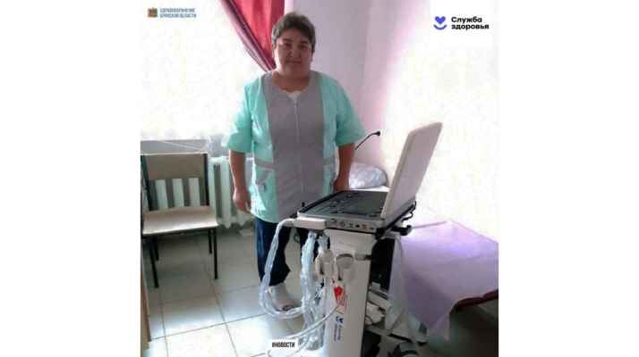 В Суражской ЦРБ установили новый УЗИ-аппарат