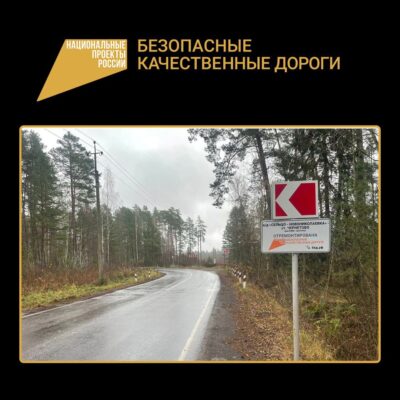 В Брянском районе отремонтировали участок дороги Сельцо-Новониколаевка-станция Чернетово