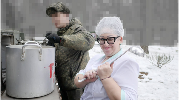 Бойцы бригады «БАРС-Брянск» освоили полевую кухню