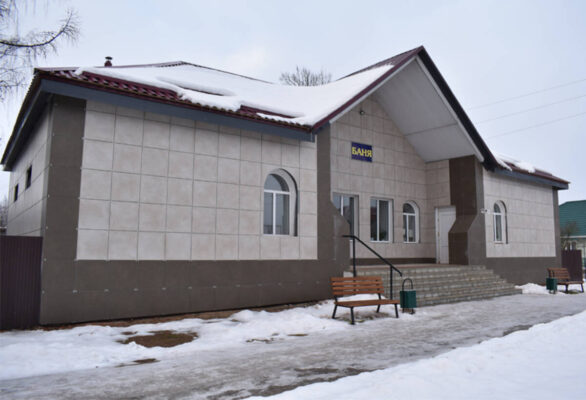 Городская баня в Клетне получила новый облик