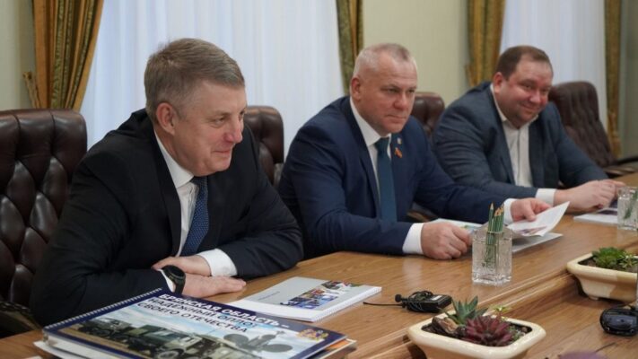 Брянский Губернатор провел рабочую встречу с руководителями ООО «Термотрон-Завод»