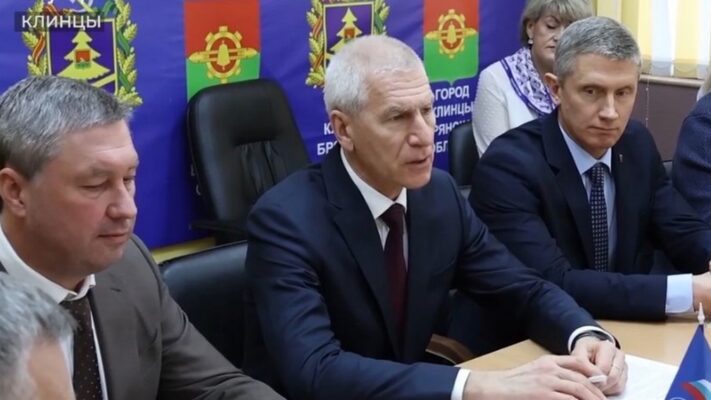 Депутат Госдумы Олег Матыцин с рабочим визитом посетил Клинцы на Брянщине