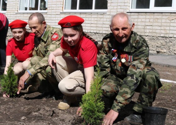 К международной акции «Сад памяти» присоединился Комаричский район