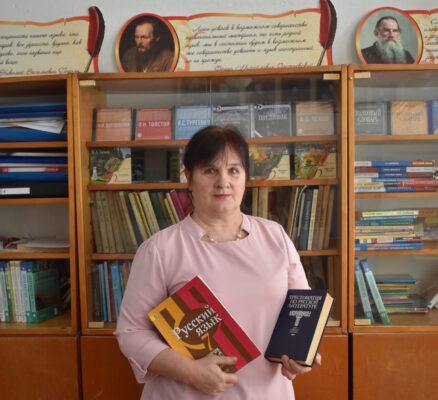 Прекрасный учитель, друг и вдохновитель из Воробейнской школы Жирятинского района