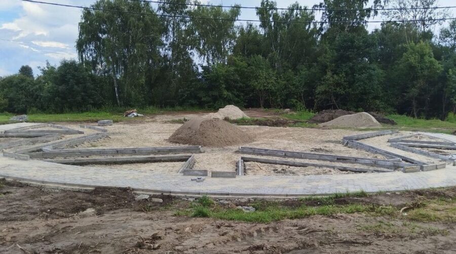 В брянском поселке Выгоничи реализуется проект «Парк Победы»