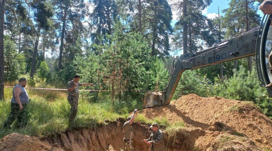 В городской черте брянской Жуковки прошли поисковые работы