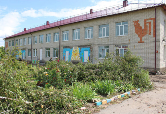В Меленске Стародубского округа капитально ремонтируют детсад «Солнышко»