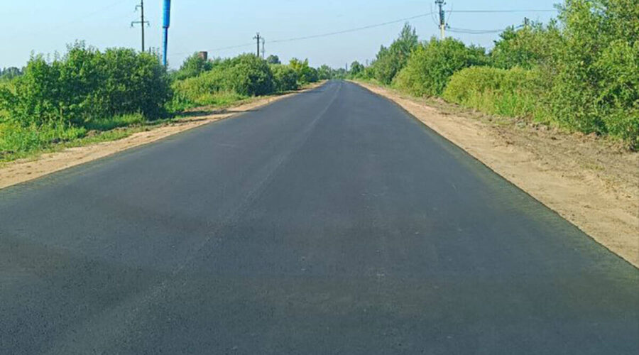 В Суземке на Брянщине обновили объездную дорогу