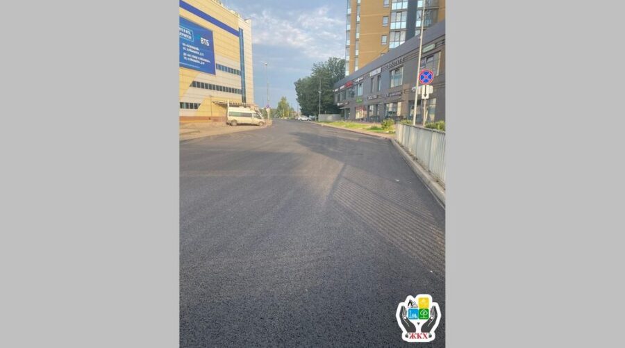По улице Куйбышева в Брянске продолжается капремонт дороги