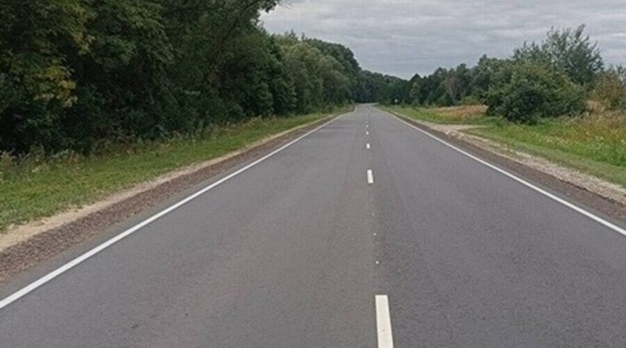 По нацпроекту завершён капитальный ремонт автодороги Стародуб – Погар