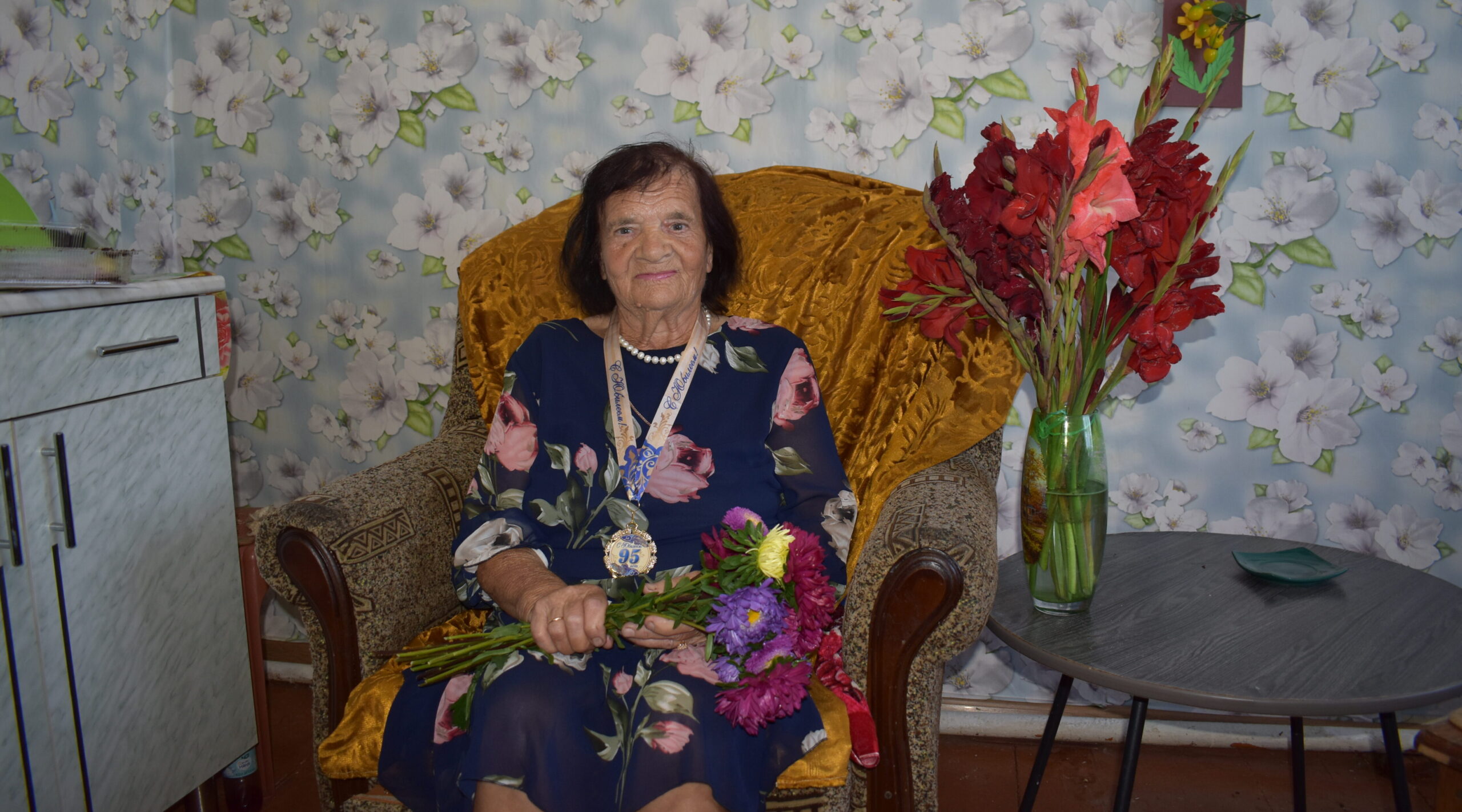 В канун Дня освобождения Брянщины свое 95-летие отпраздновала Антонина Боровикова