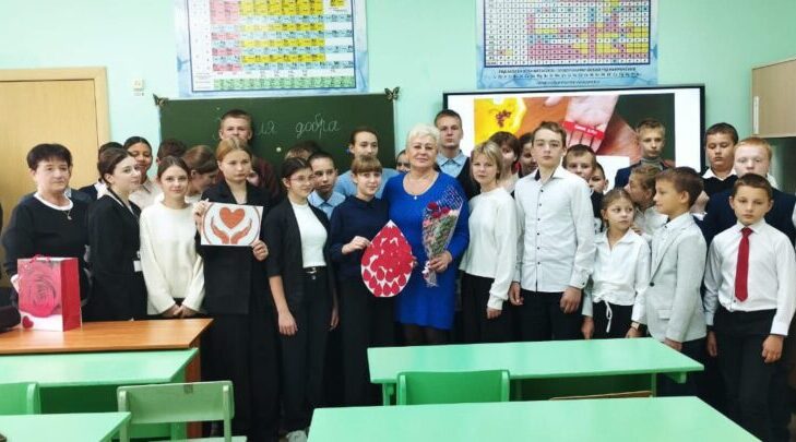 В рамках Недели Добра в Страшевичской школе провели мероприятие «Капля добра»