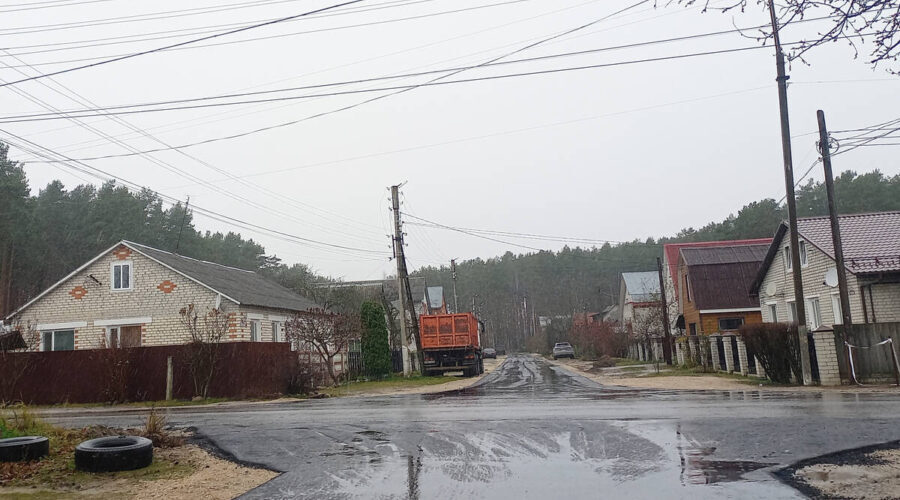 В Жуковке завершено асфальтирование улицы Звёздной