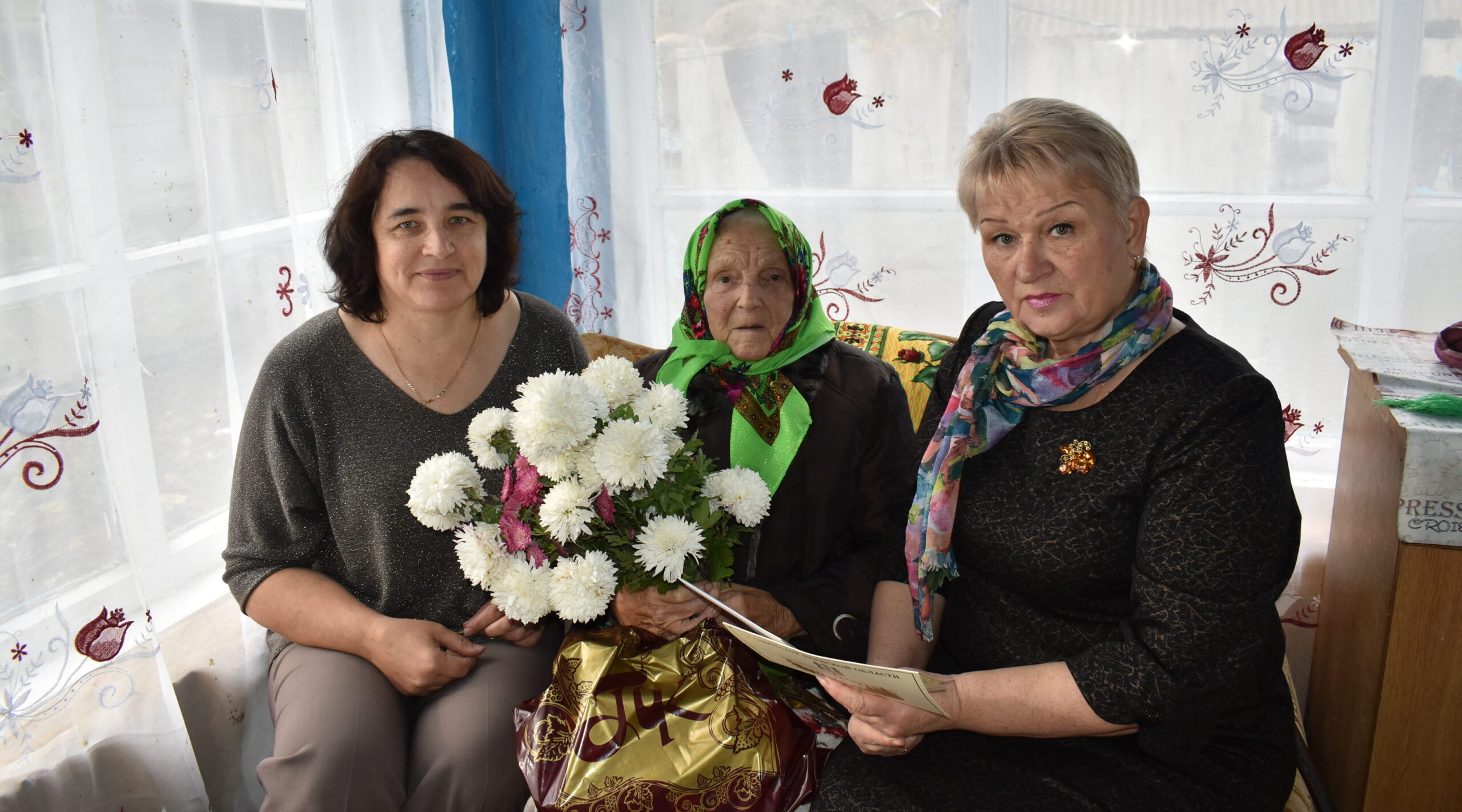 Жительница Жирятинского района Юлия Черноглазова отметила 95-летний юбилей