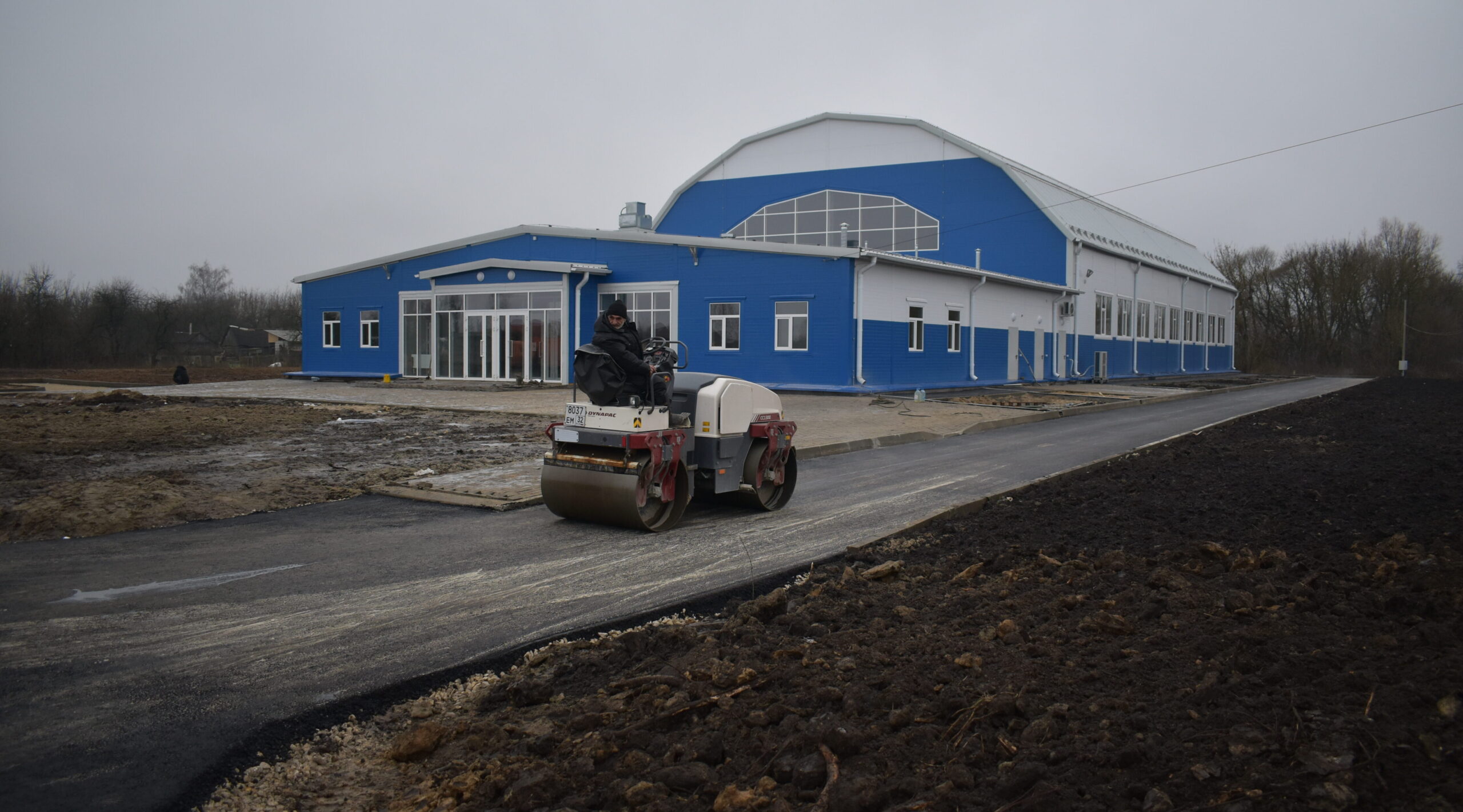 Строительство Жирятинского ФОКа на финишной прямой   