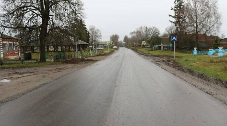 В 2025 году в Стародубском округе построено и отремонтировано около 40 км автодорог