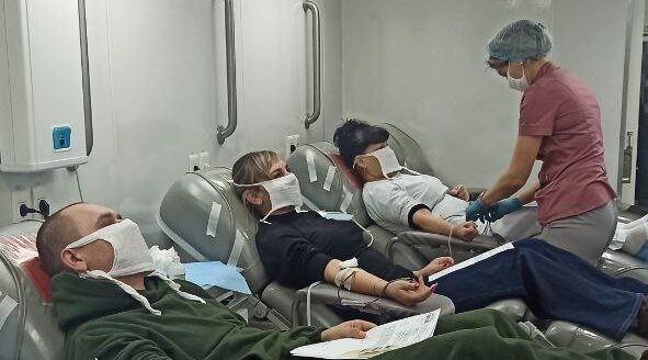 В Жирятинском районе добровольцы приняли участие в сдаче донорской крови