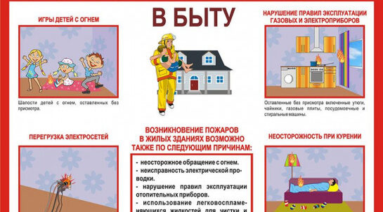 Меры безопасности при эксплуатации газового оборудования в быту