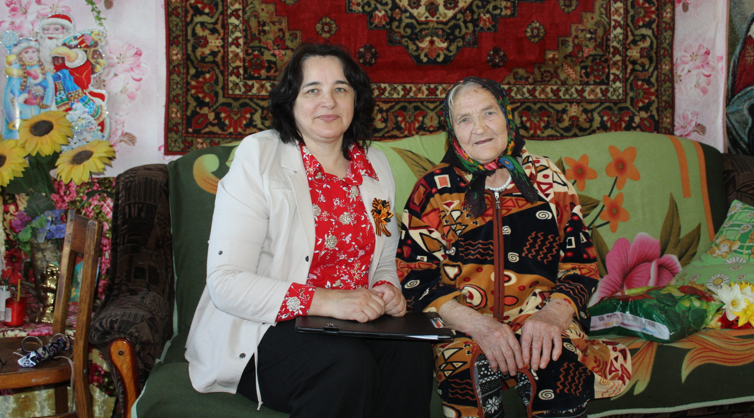 90-летний рубеж отметила Елизавета Васильевна Куликова из Жирятинского района