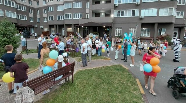 В Фокинском районе Брянска состоялся праздник двора