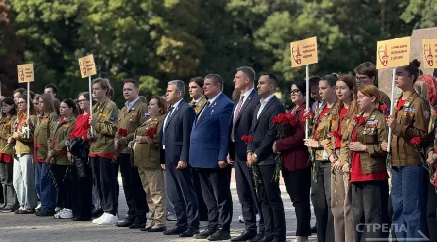 На Партизанской поляне открыли слет студотрядов ЦФО «Дорогами Победы»