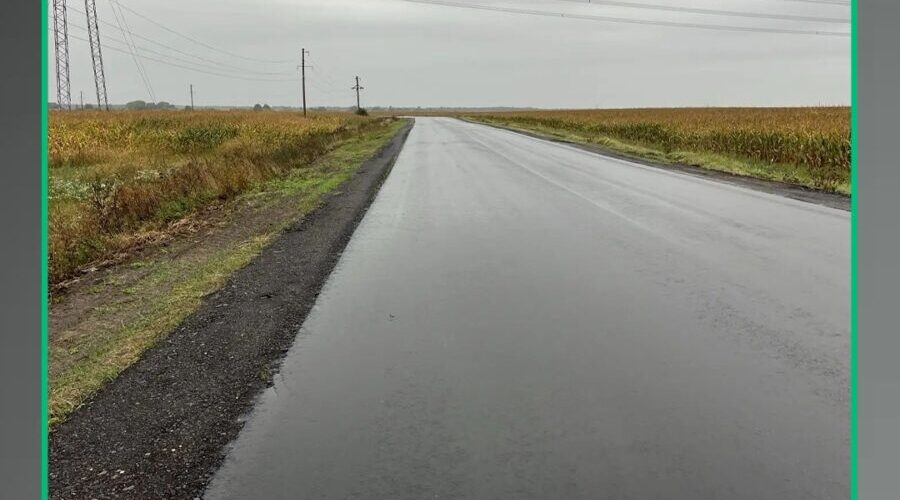 На Брянщине обновили участок автодороги «Украина» – Комаричи
